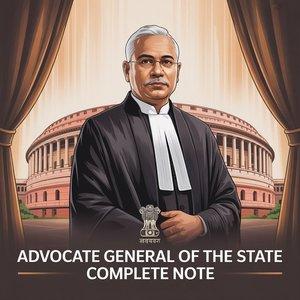 Advocate General of the State Complete Note